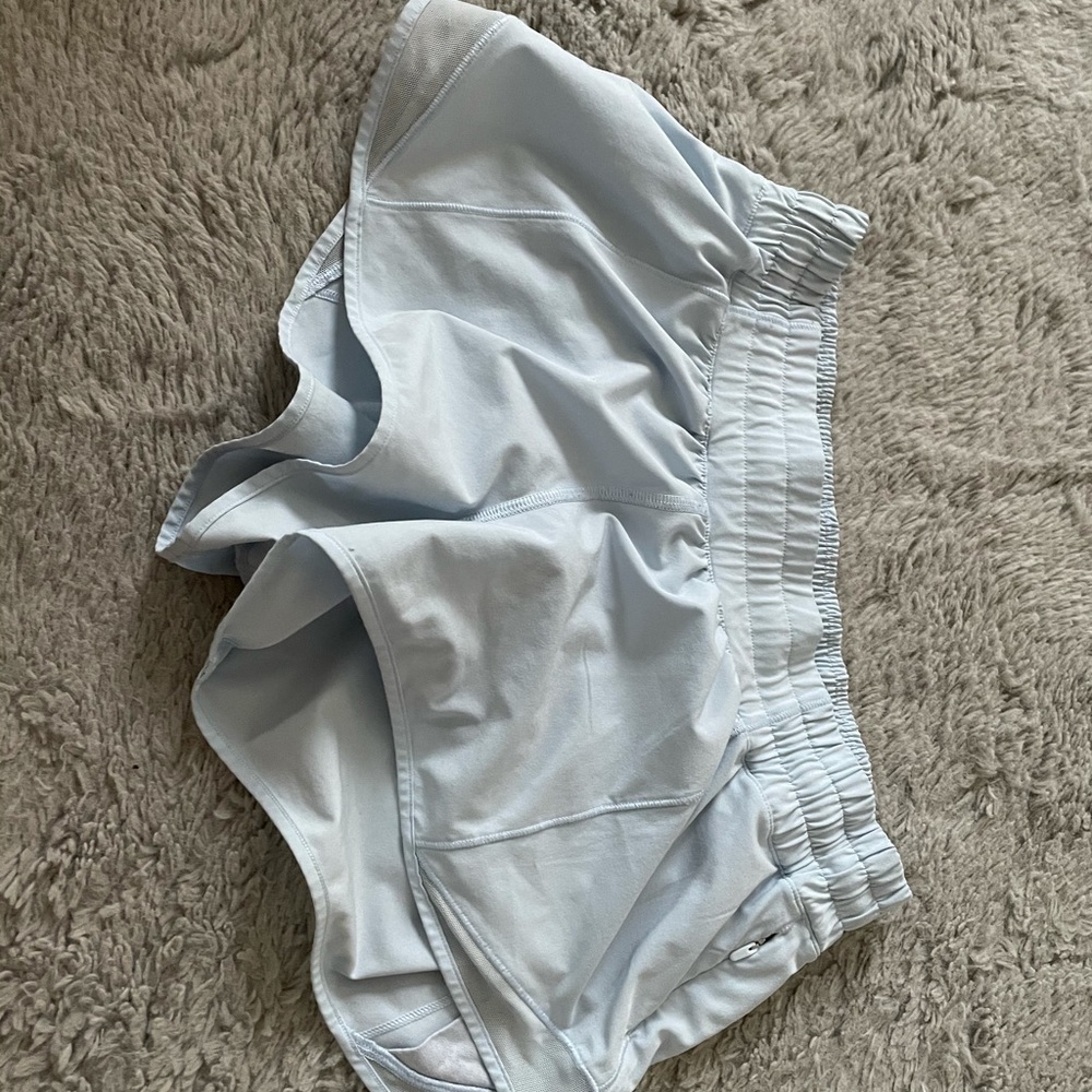 Light blue lulu shorts